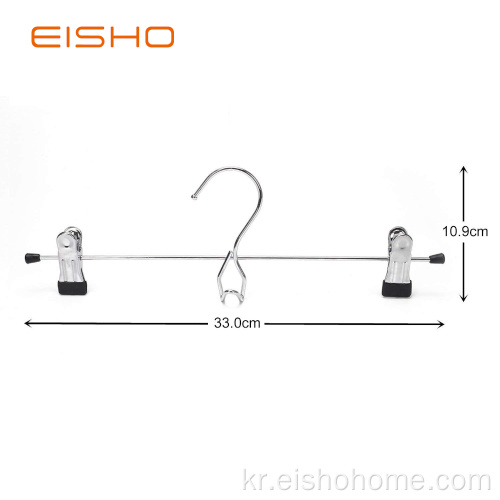 EISHO 다기능 사용법 및 철 크롬 금속 옷걸이